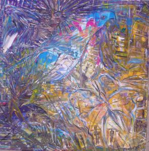 Peinture de OD' ILE : VOYAGE COULEURS SOLEIL