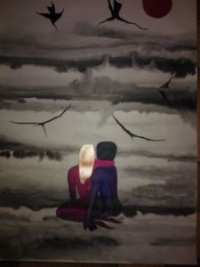 Peinture de BRIGITTE BASPEYRAS: le choix de rachid