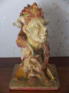 Sculpture de Fourmont Yves: Esprits des murs