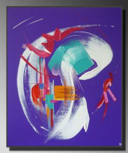 Peinture de BELFODIL: Paradis blanc