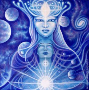 Peinture de Severine Authier: Eternel