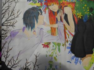 Peinture de Jean Pierre BERARD: Manga été-hiver