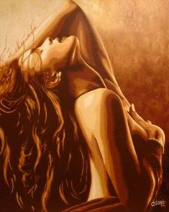 Peinture de guionie jean: douce ivresse