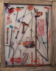 Peinture de carole zilberstein: les glaneuses