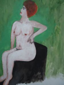 Peinture de Richard S: Red hair