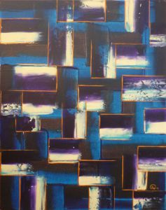 Peinture de Olivia BOA: Street's perspectives