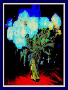 Peinture de Momaur: Bouquet d' Âmes errantes .Version 2