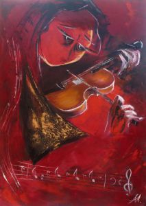 Peinture de ANNA MAILLARD: REQUIEM