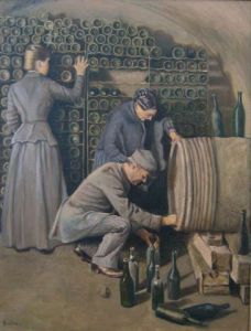 Peinture de chanu: La mise en bouteille