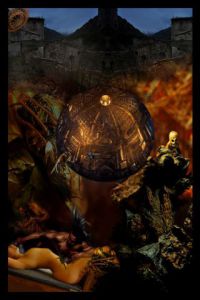 Art_numerique de Angieli: Tourmente de Feu