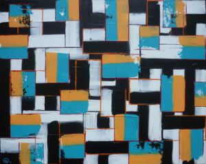 Peinture de Olivia BOA: Singular's perspectives