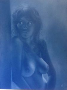 Dessin de Lambda: Clair-obscur ( Nu )