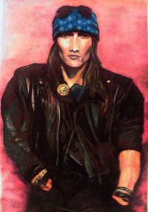 Dessin de Angie: Axl Rose