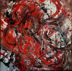 Peinture de Elle Bory : Psychéchic