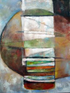 Peinture de Brigitte DUMONT: Terre