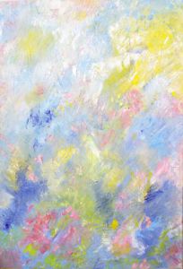 Peinture de Brigitte DUMONT: Printemps