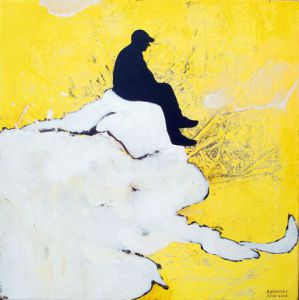 Peinture de Brigitte DUMONT: D'en haut