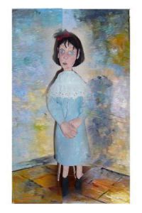Sculpture de Regine Graviassy Devarewaerre: Poupée d\' artiste \