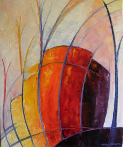 Peinture de Meryl QUIGUER: Le temps qui passe - n° 1