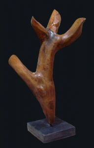 Sculpture de Bernard CHOPIN : le danseur tatoué