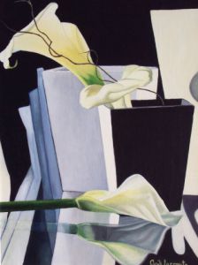 Peinture de KAN: Jeux de miroir