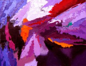 Peinture de attilioradice: les yeux de l'esprit n. 85