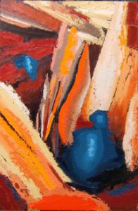 Peinture de attilioradice: les yeux de l'esprit n. 87