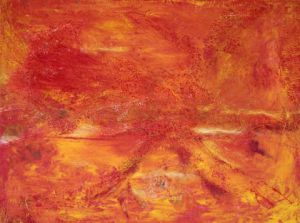 Peinture de Sandra Marcia: Furtive rencontre