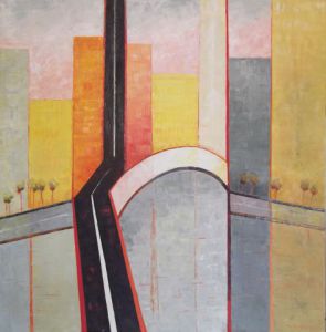 Peinture de Meryl QUIGUER: City connections