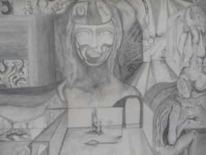 Dessin de nlibellule: Tranche de vie