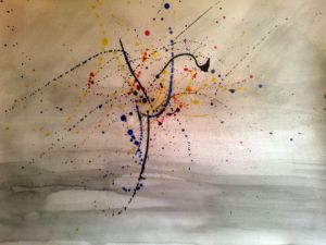 Peinture de BRIGITTE BASPEYRAS: feu4