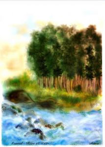 Art_numerique de chara: Rêve de Vol ! peinture digitale - Tablette