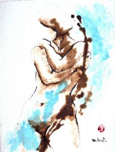 Dessin de Monick Bres : Timide