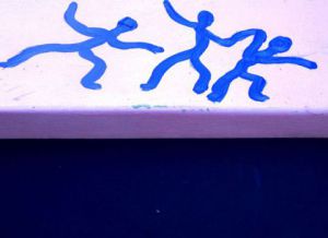 Peinture de MARIE INDIGO: B's Blue