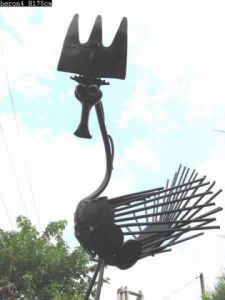 Sculpture de Liosculpture: Héron