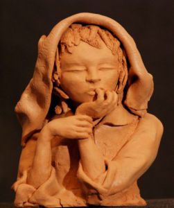 Sculpture de Joel Roussin: La Reveuse