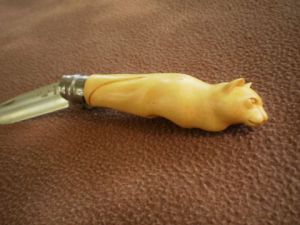 Sculpture de Clement MOUCHE: chat