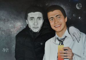 Peinture de Christine HENRY: Libre ou captif