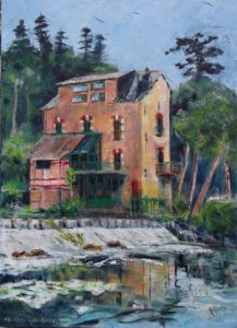Peinture de Meryl QUIGUER: Moulin de La Courbe