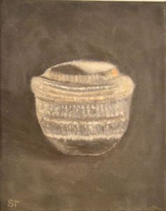Peinture de STEPHANIE THEUVENIN: Poterie III