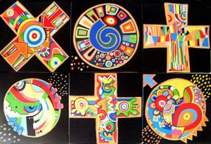 Peinture de MURIEL AUSTRUY: assemblage +0