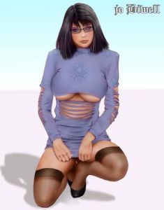 Oeuvre de jo biwell: brunette