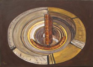 Peinture de annie massollo: 1847 ( Souvenir de mes Aïeux )