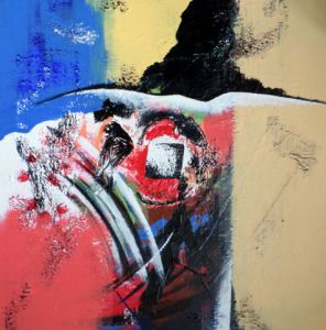 Peinture de CHANTAL LE GUILLARME: Urgence du signe