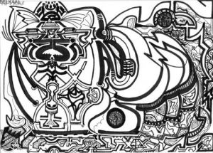 Dessin de BELKAAL: Le Gallion et son Totem Maudit