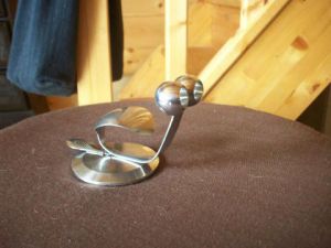 Sculpture de AK: l'escargot