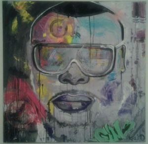 Peinture de Krlito-artiste peintre: MAITRE GIMS