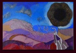 Oeuvre de Monique Bossicart: LE TROU NOIR