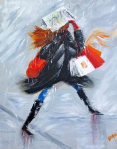 Peinture de Chantal  Urquiza: A NOUS PARIS