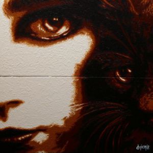 Peinture de guionie jean: félines